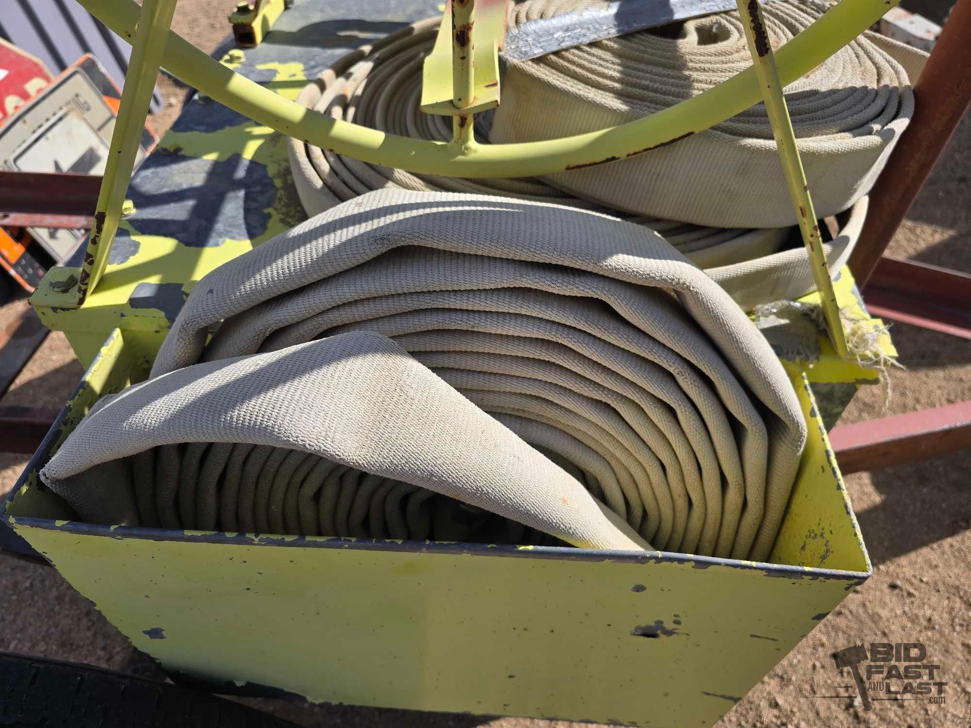 Trailer with Fire Hose and Tank