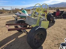 Trailer with Fire Hose and Tank