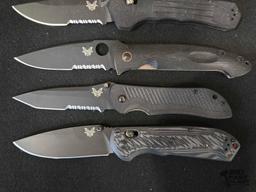 (5) Benchmade Pocket Knives
