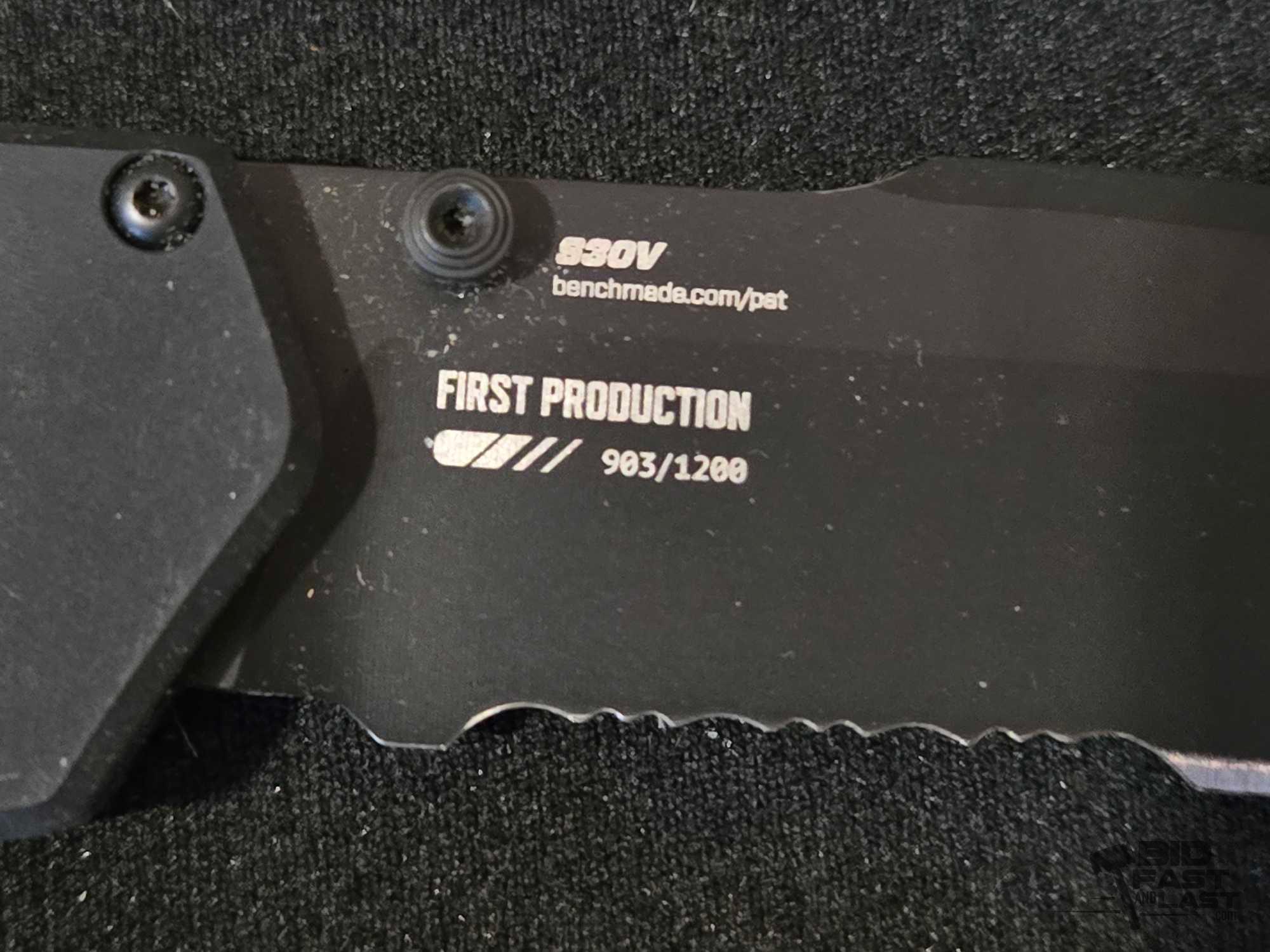 (5) Benchmade Pocket Knives