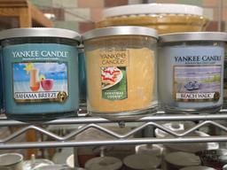 Over (70) Yankee Candles