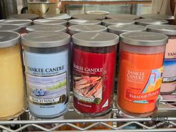 Over (70) Yankee Candles