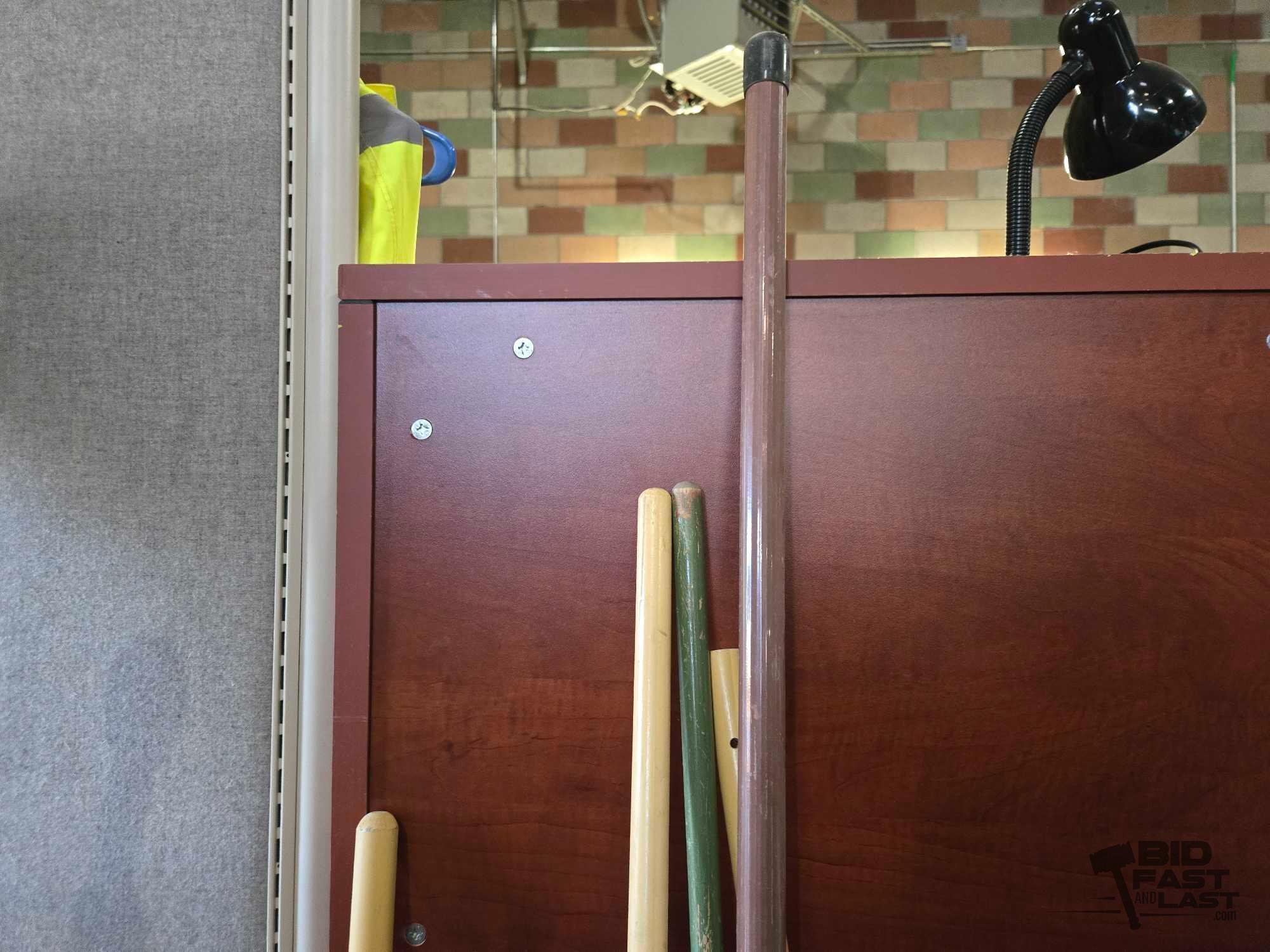 (2) Rakes, (2) Fruit Pickers and Stick