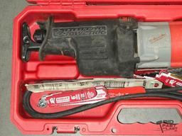 Milwaukee Orbital Sawzall and Case
