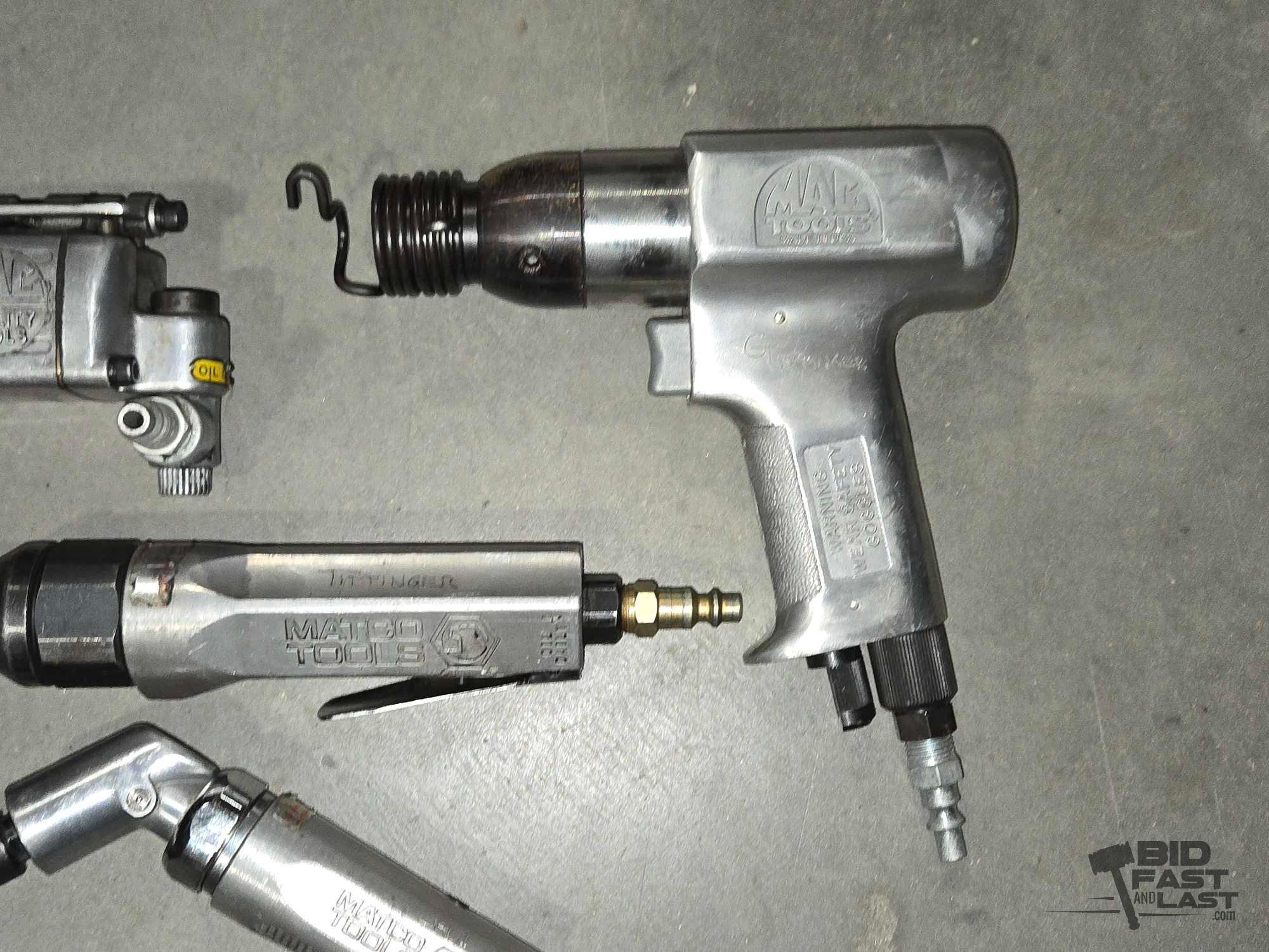 (4) MACTO Pneumatic Tools & Attachments