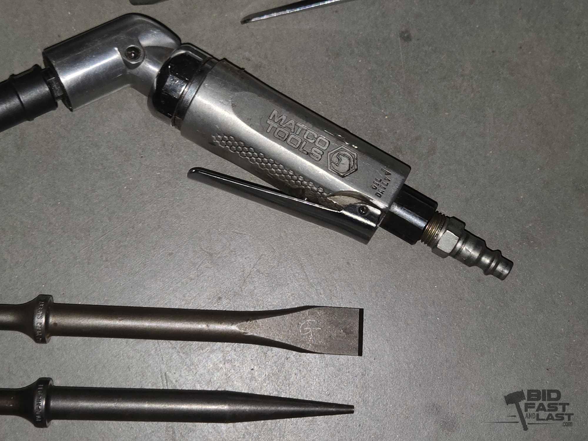 (4) MACTO Pneumatic Tools & Attachments