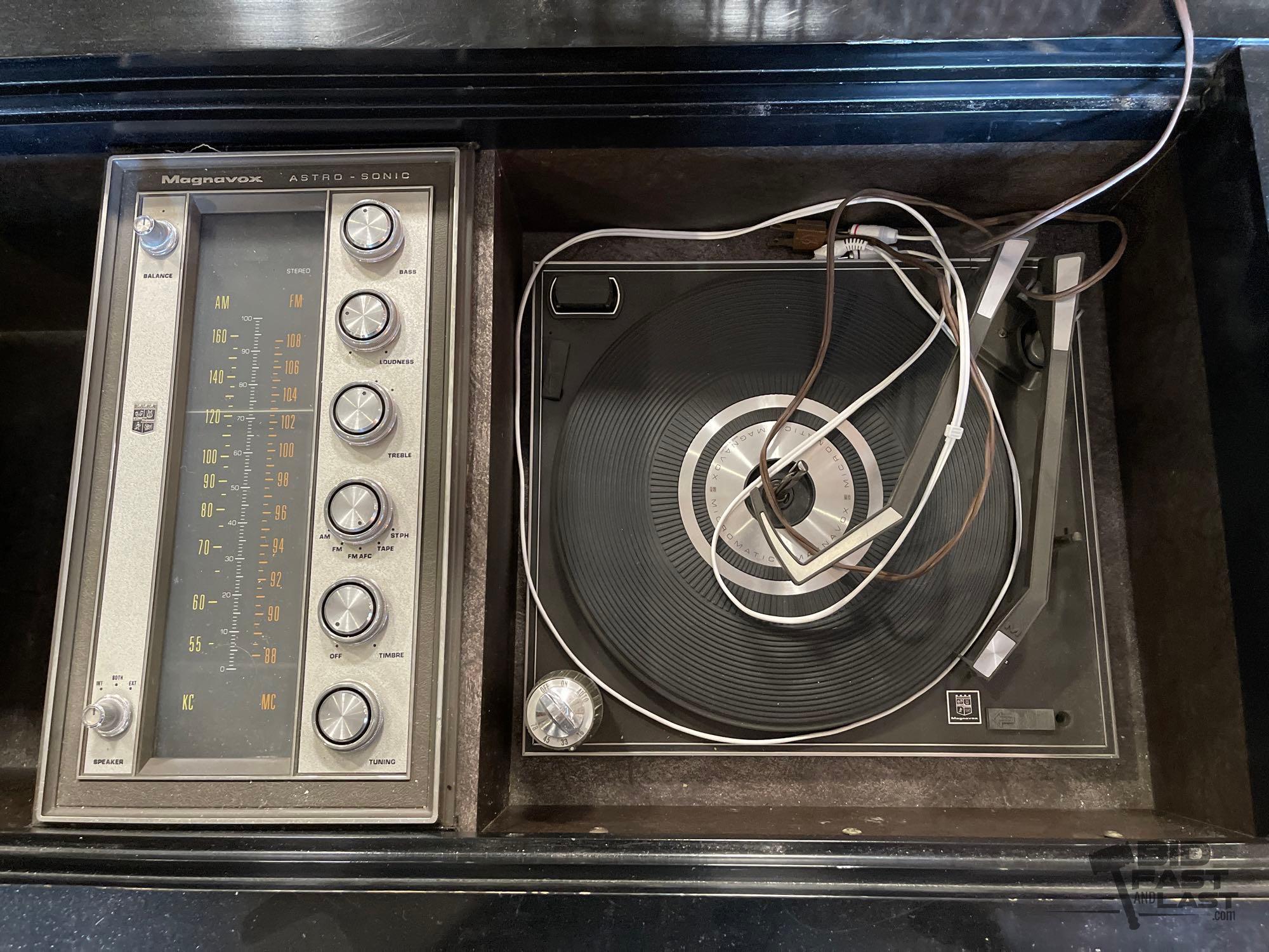 Magnavox Oriental Style Record Player Console
