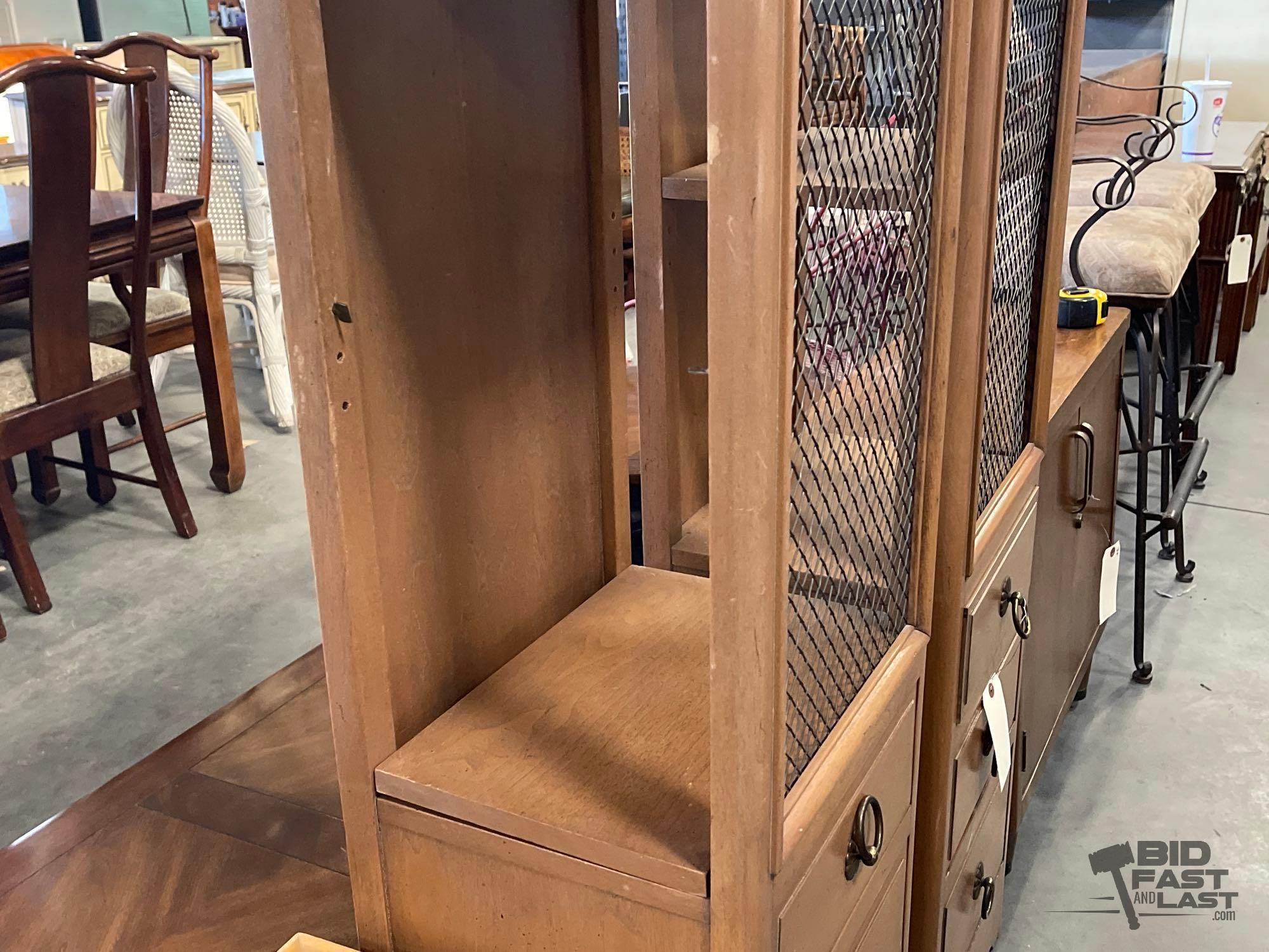 (2) Display Cabinets