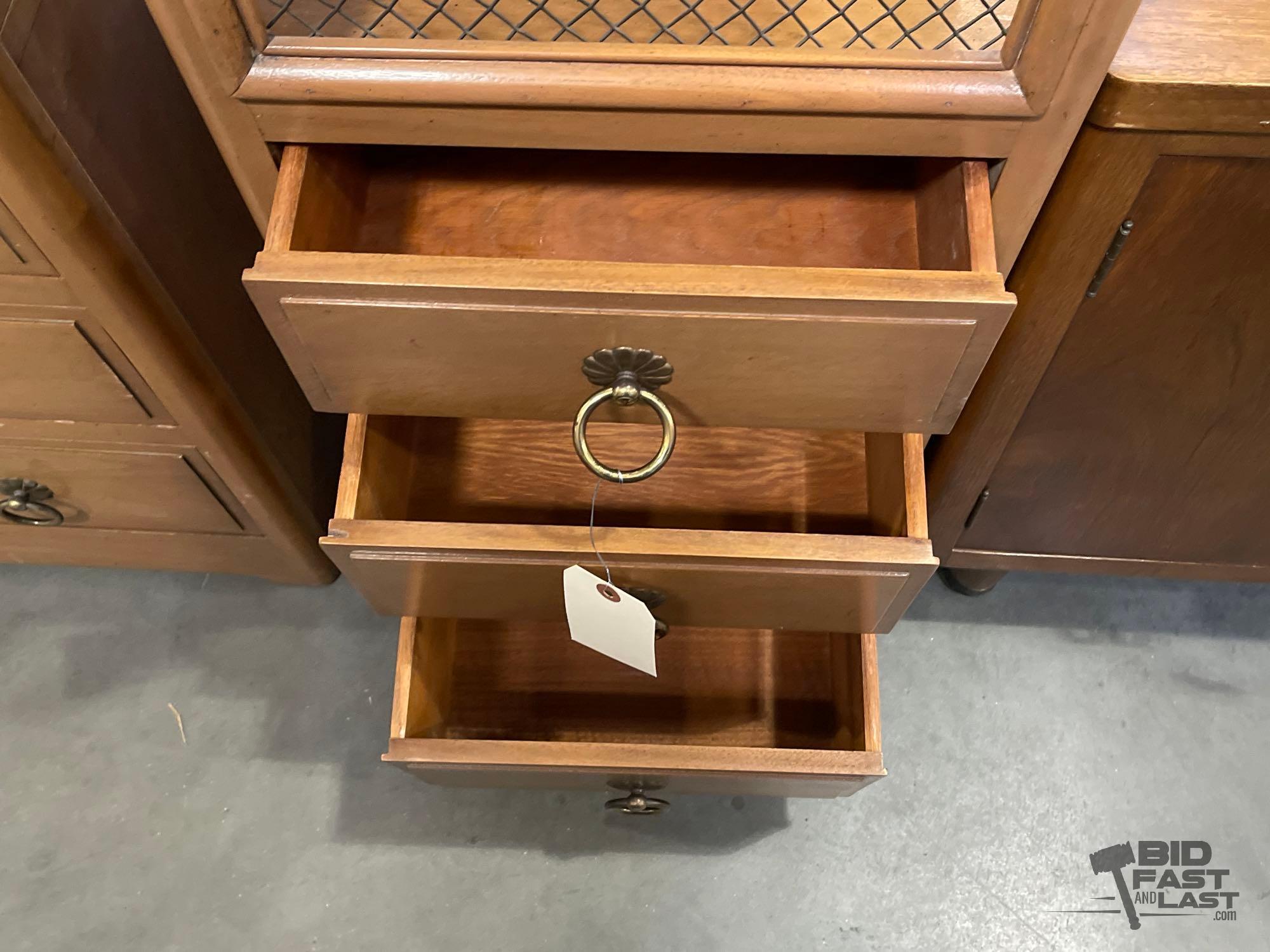 (2) Display Cabinets