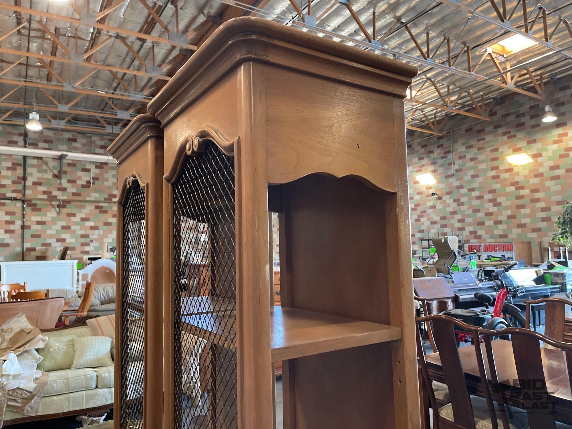 (2) Display Cabinets