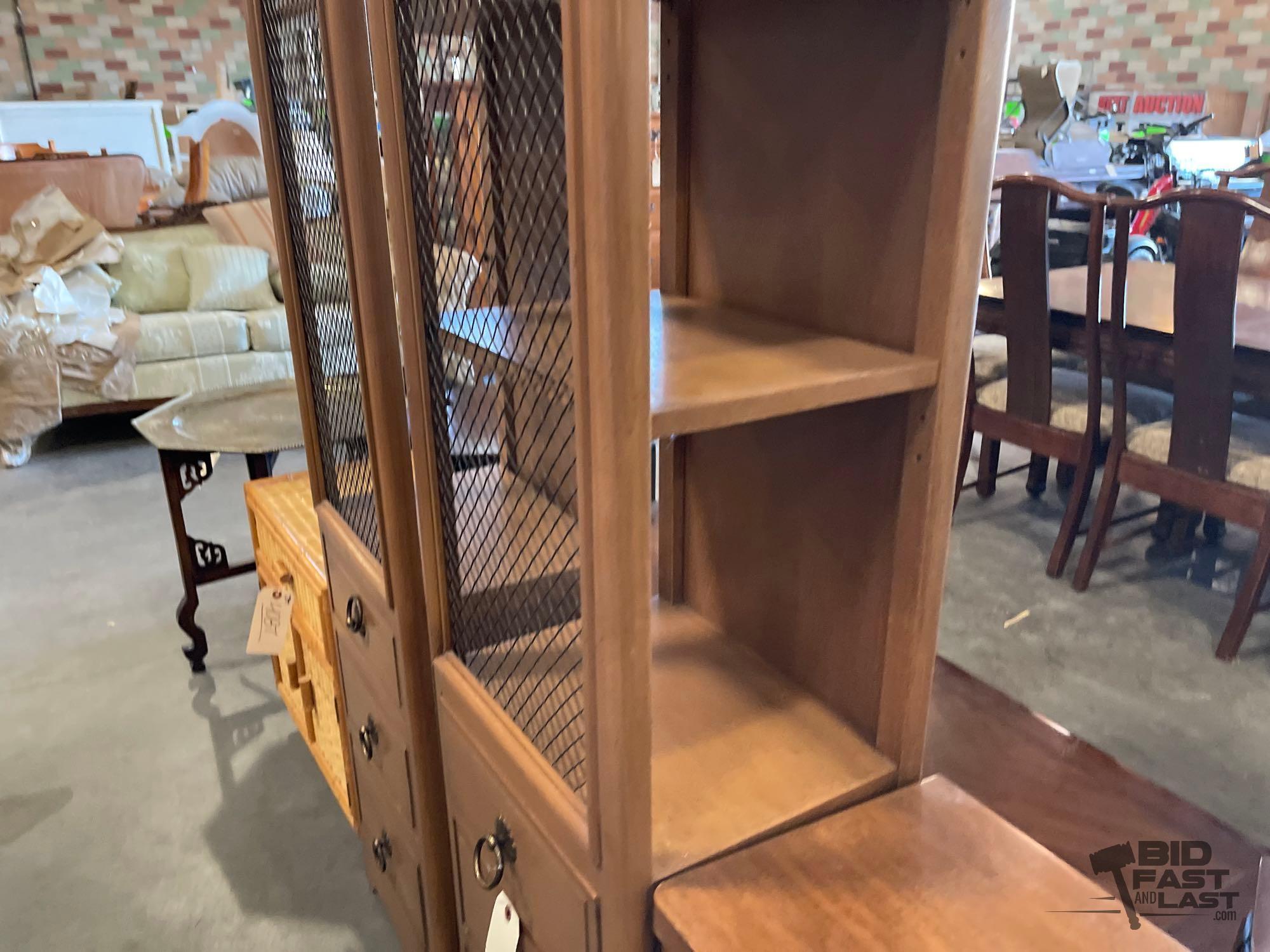 (2) Display Cabinets
