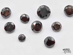 (9) Loose Diamonds, .17g