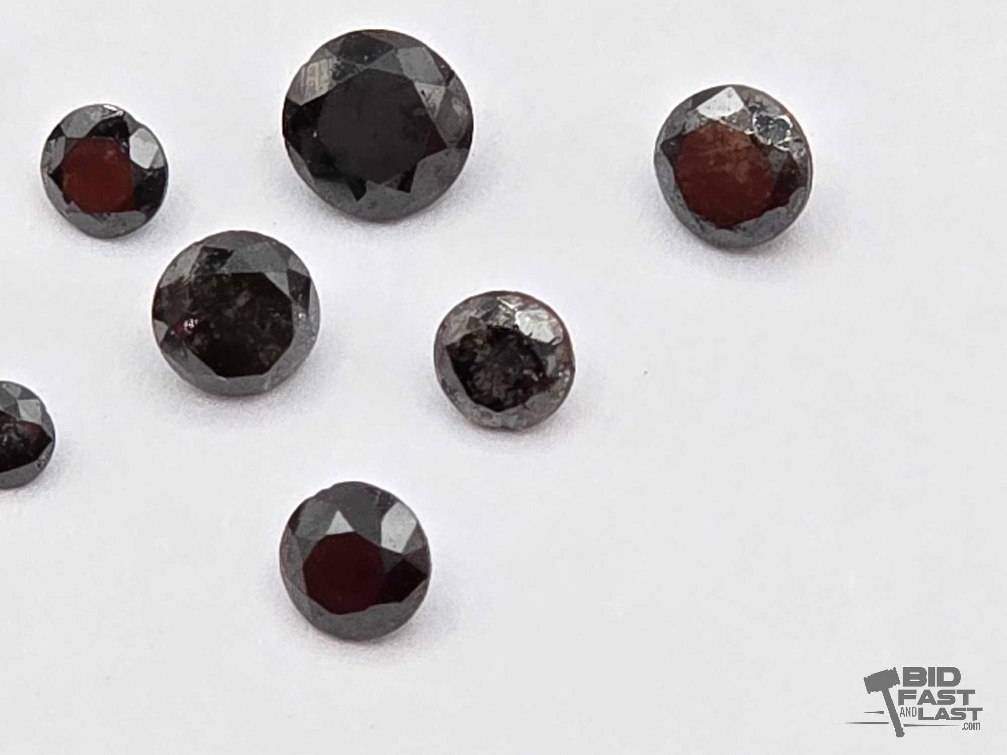 (9) Loose Diamonds, .17g