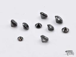 (9) Loose Diamonds, .17g