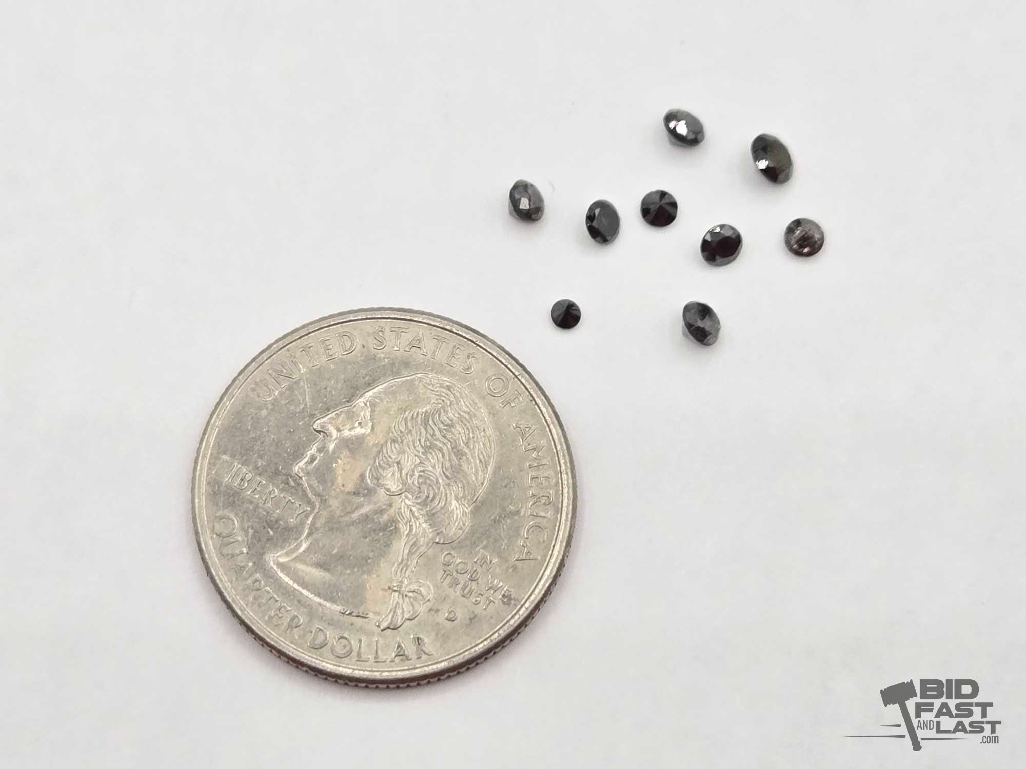 (9) Loose Diamonds, .17g
