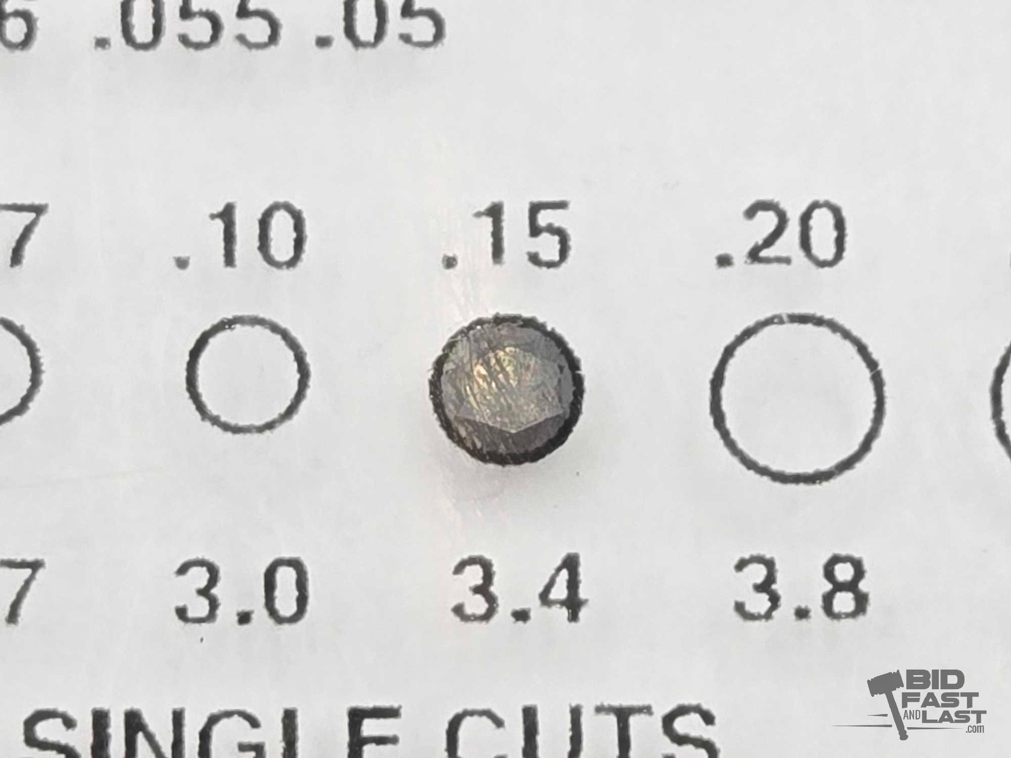 (9) Loose Diamonds, .17g