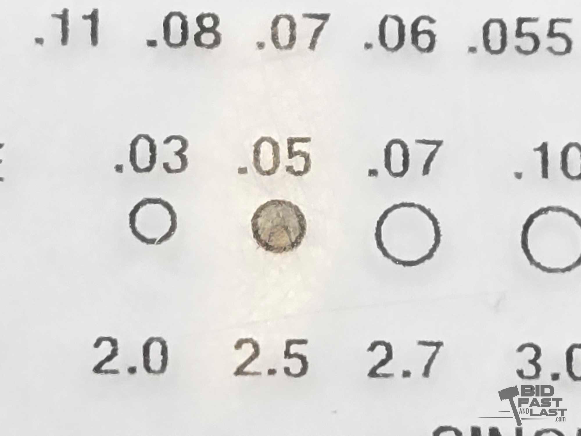 (9) Loose Diamonds, .17g