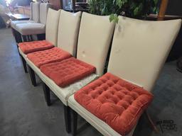 4 Chairs With Cushions