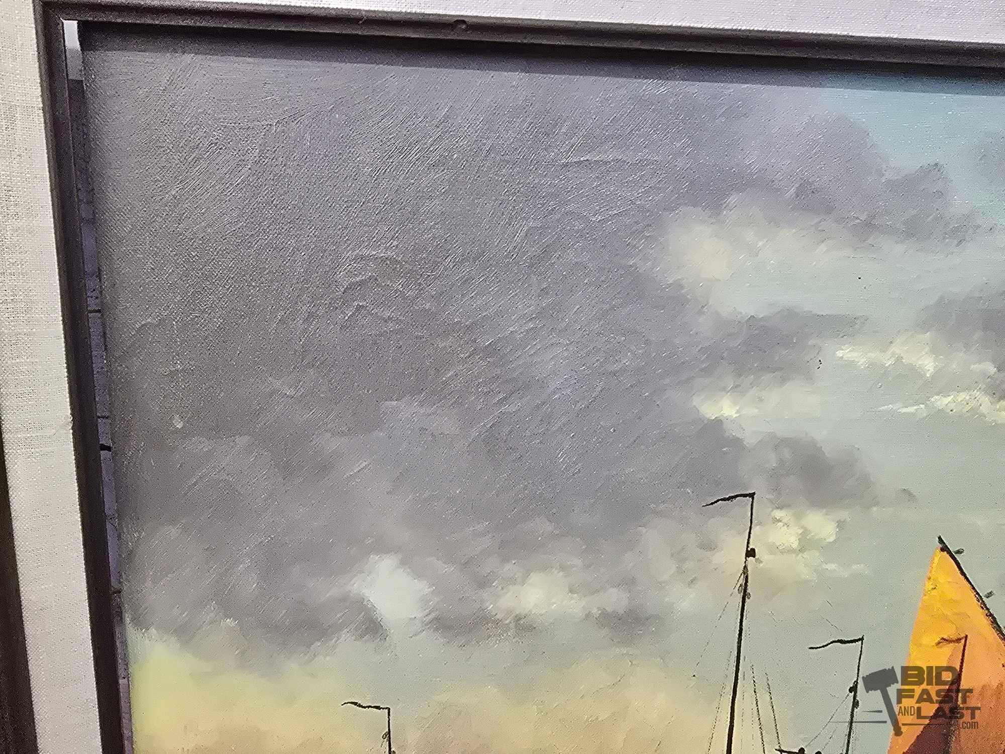 Canvas Painting and Pallet Display Board