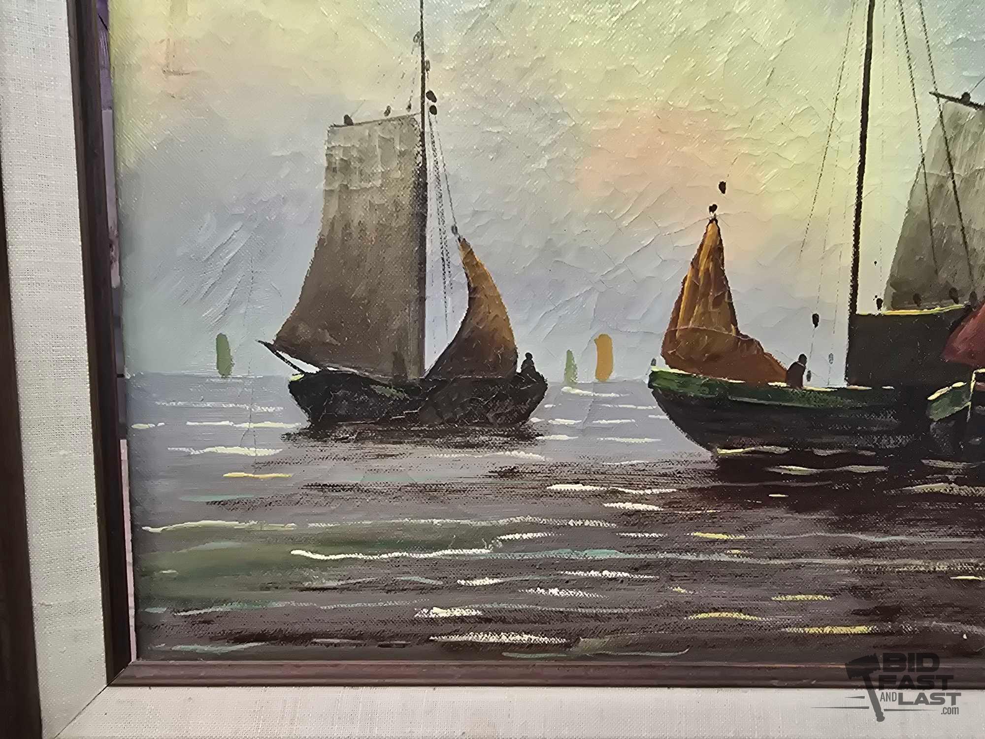 Canvas Painting and Pallet Display Board
