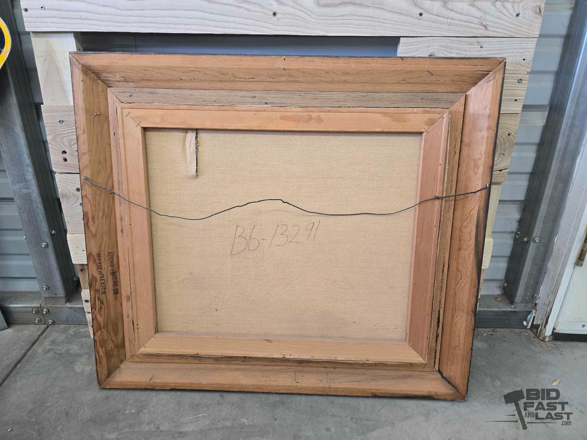 Canvas Painting and Pallet Display Board