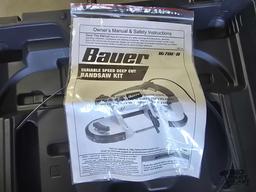 New! Bauer Variable Speed Band Saw with Case
