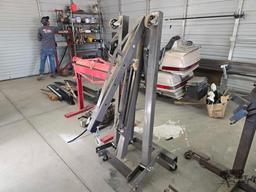 Pittsburgh Heavy Duty 2 Ton Folding Engine Crane