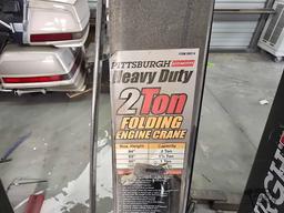 Pittsburgh Heavy Duty 2 Ton Folding Engine Crane