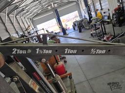 Pittsburgh Heavy Duty 2 Ton Folding Engine Crane