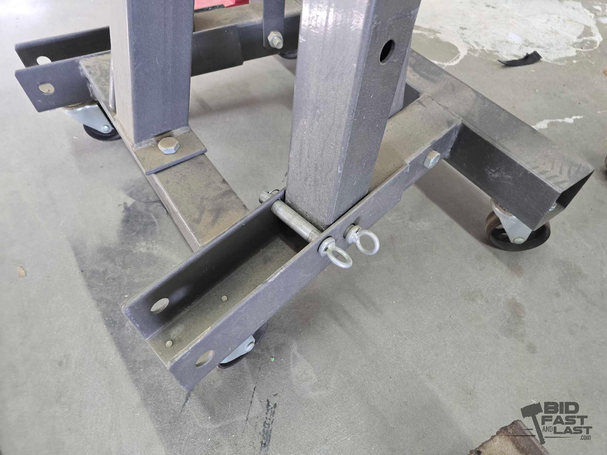 Pittsburgh Heavy Duty 2 Ton Folding Engine Crane