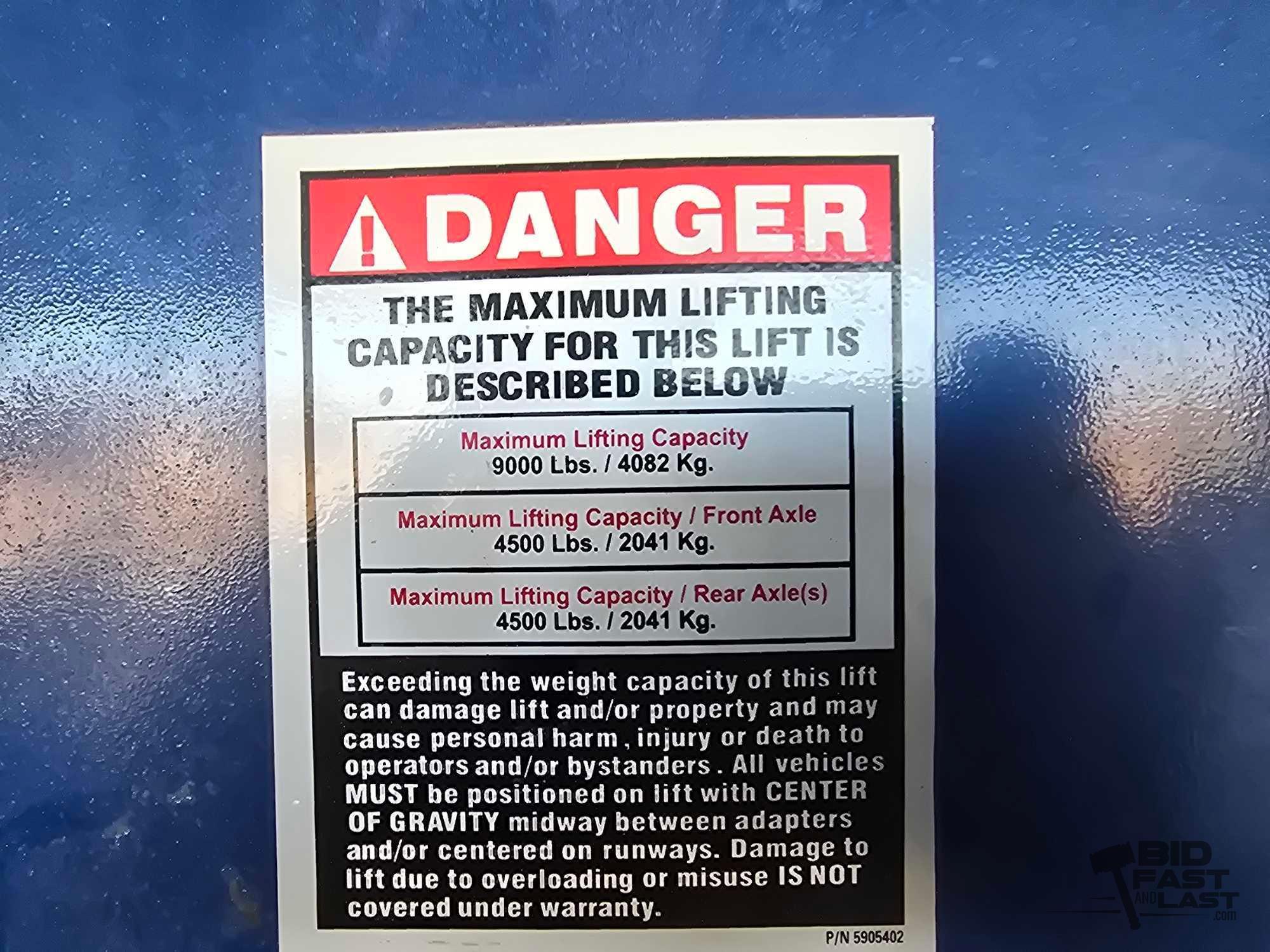 BendPak XPR-9-LP 2 Post Lift