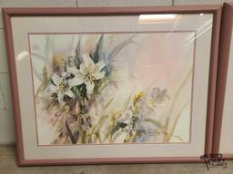 (2) Signed Framed Brent Houghton Prints