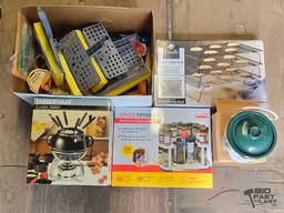 Fondue Set, Spice Spinner & More
