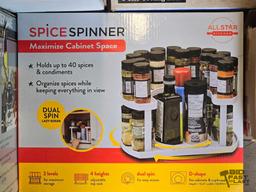 Fondue Set, Spice Spinner & More