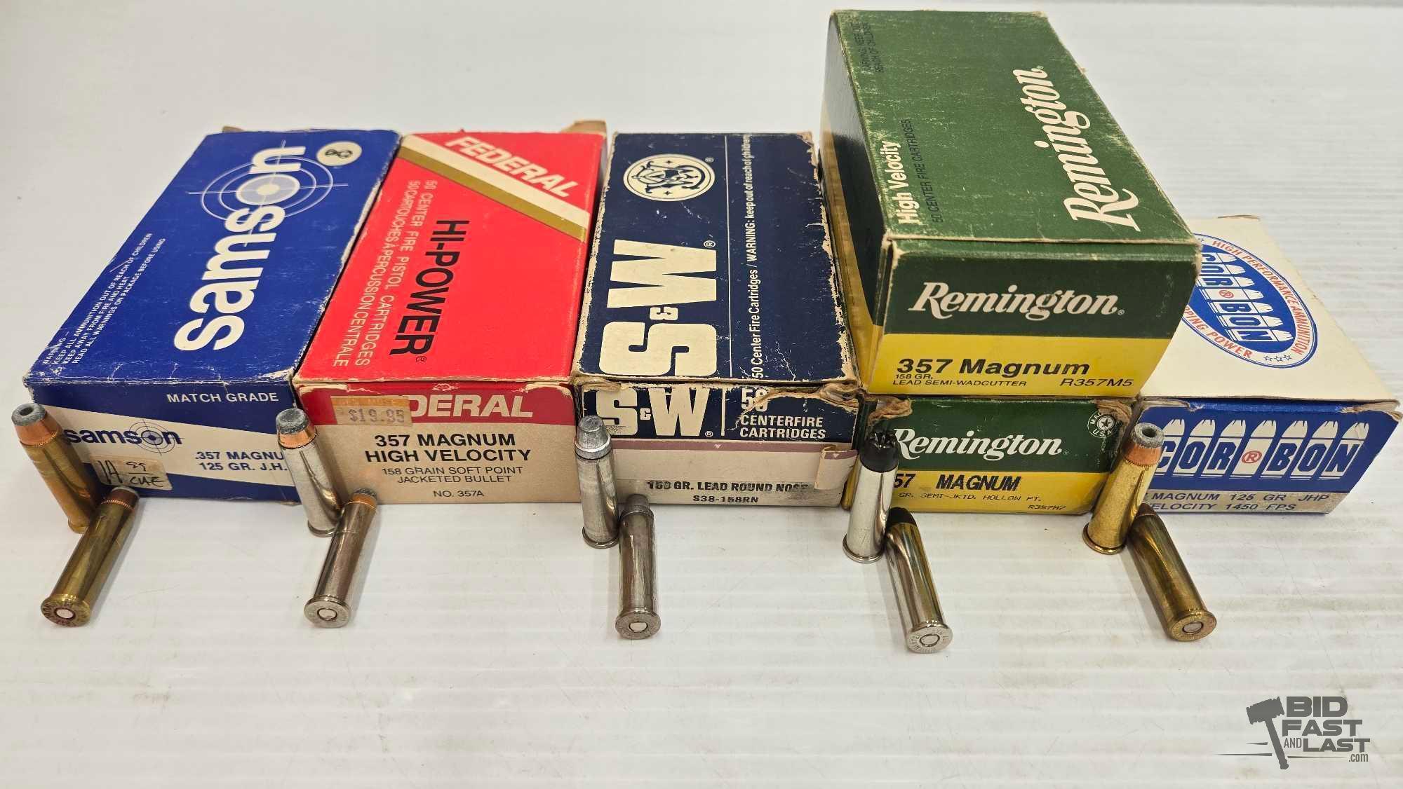 (224) Rounds Of 357 Magnum Ammo