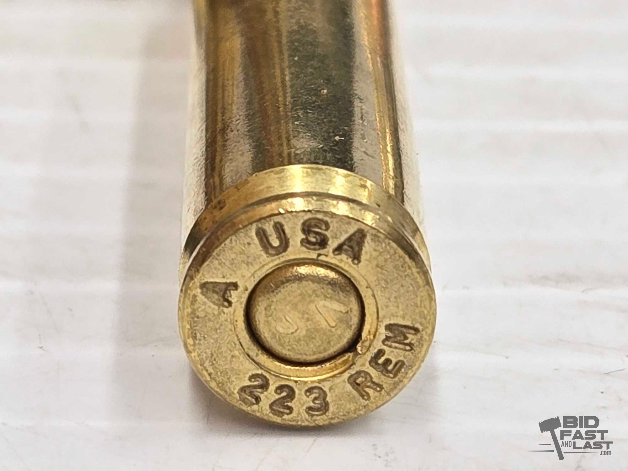 NEW!!! Over (200) Rounds of 223 Ammo W/ Metal Ammo Box