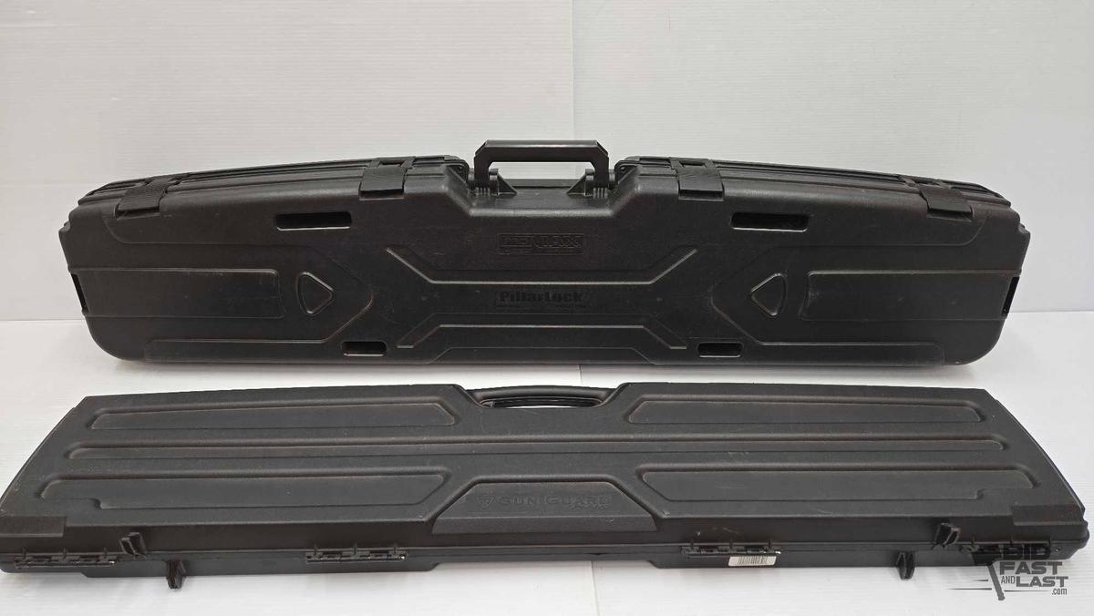 (2) Hard Plastic Gun Cases