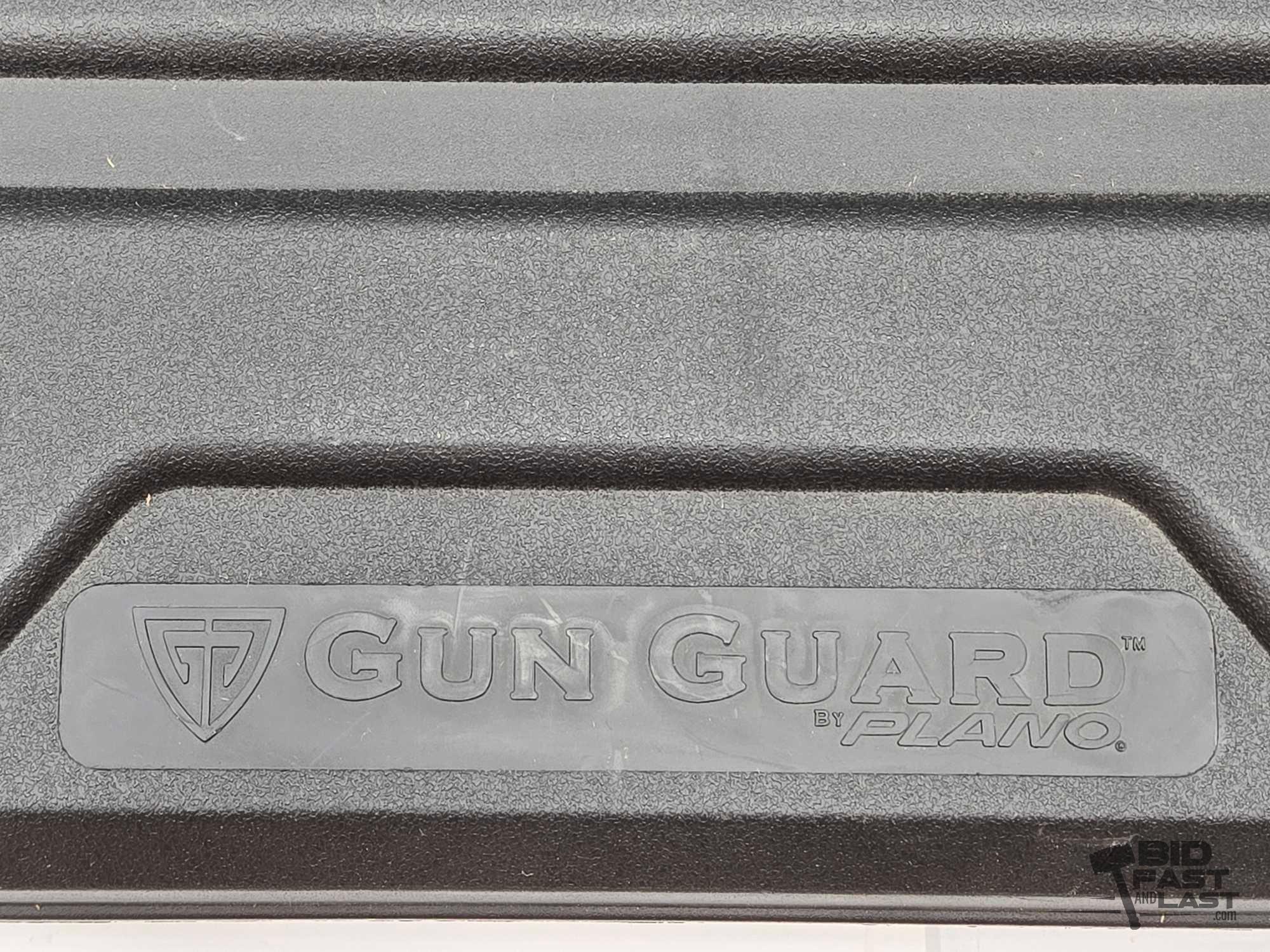 (2) Hard Plastic Gun Cases