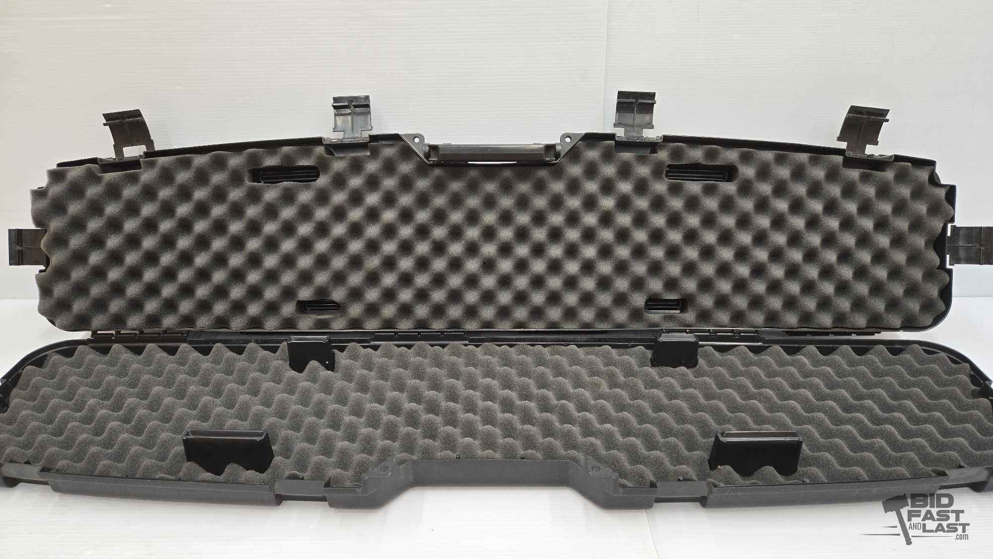 (2) Hard Plastic Gun Cases