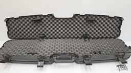 (2) Hard Plastic Gun Cases