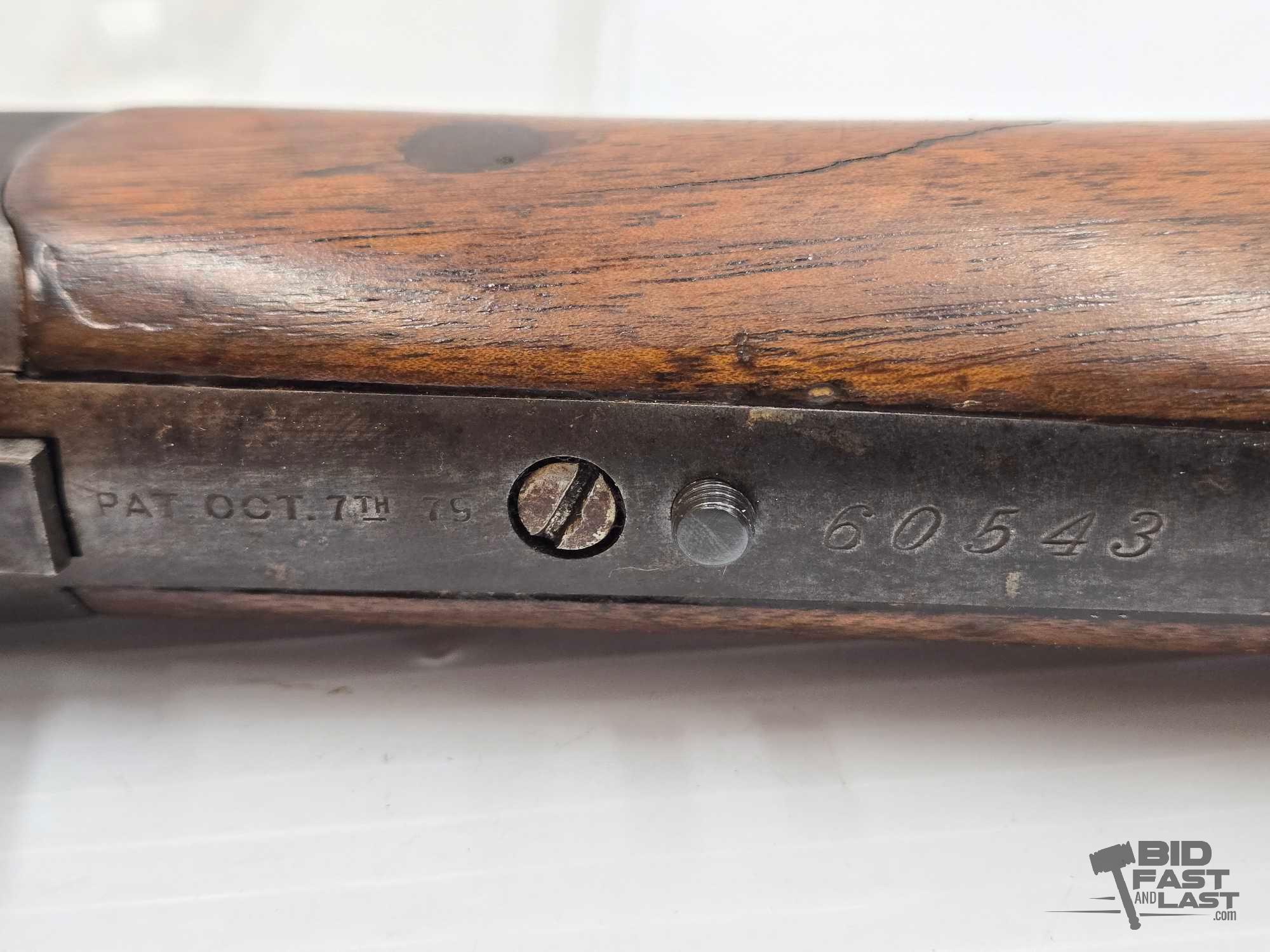 Winchester 1885 .25wcf Falling Block Action Single Shot Rifle