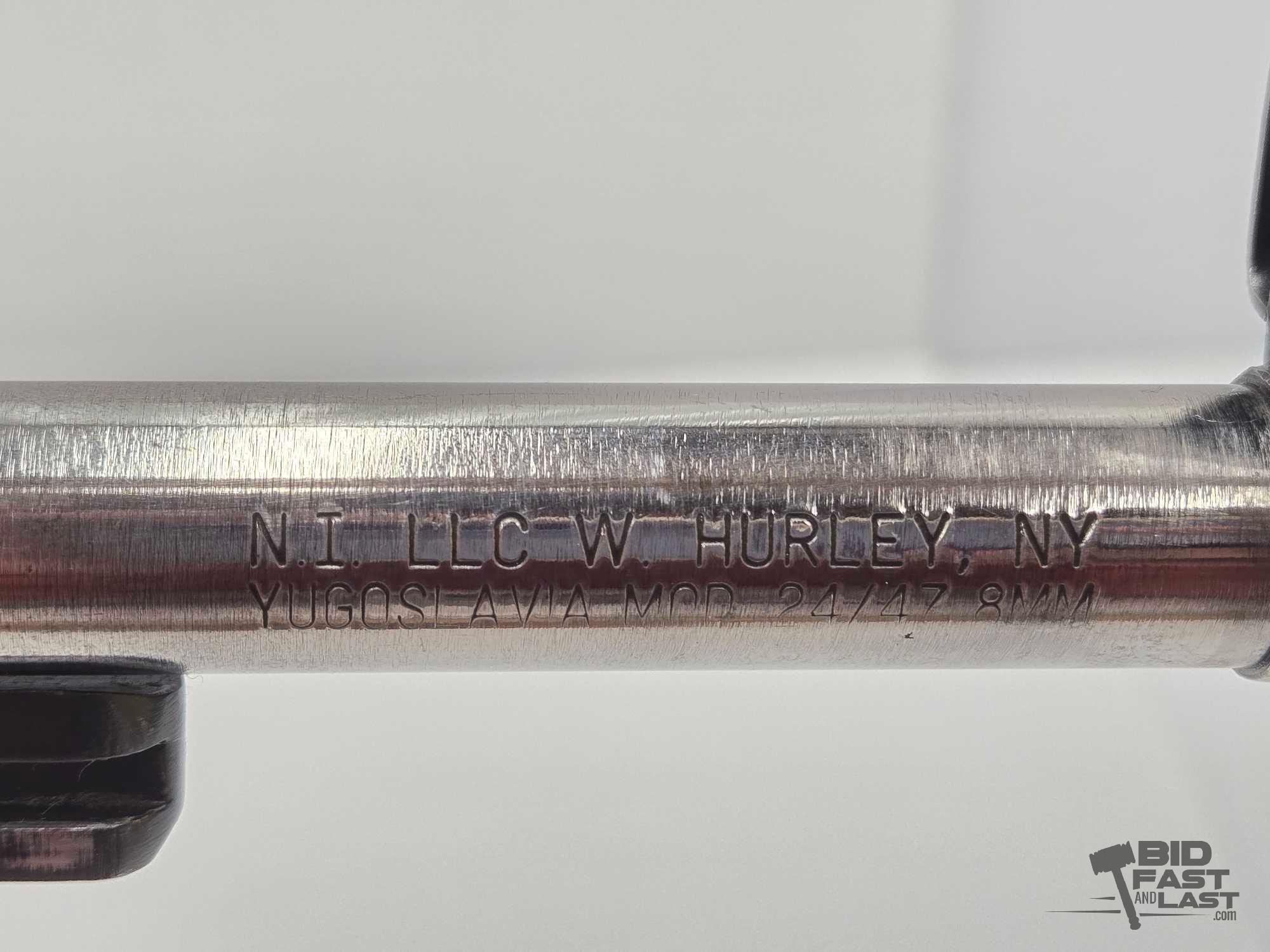 Yugoslavia Mauser M24/47 8mm Bolt Action Rifle