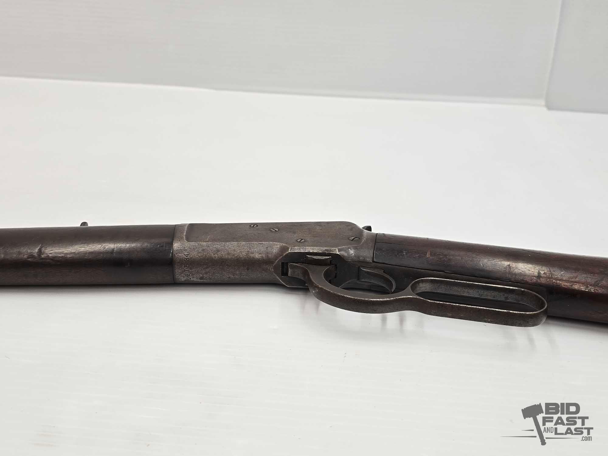 Winchester .32w.c.f Lever Action Rifle