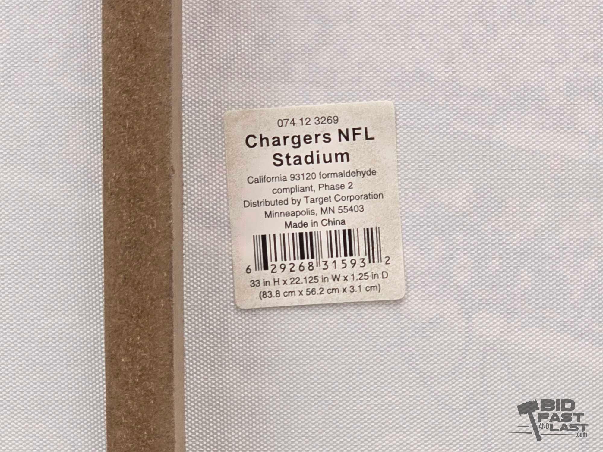 Chargers Signed Canvas