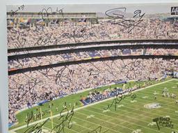 Chargers Signed Canvas