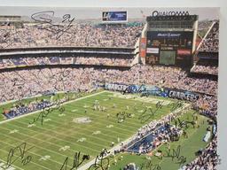 Chargers Signed Canvas