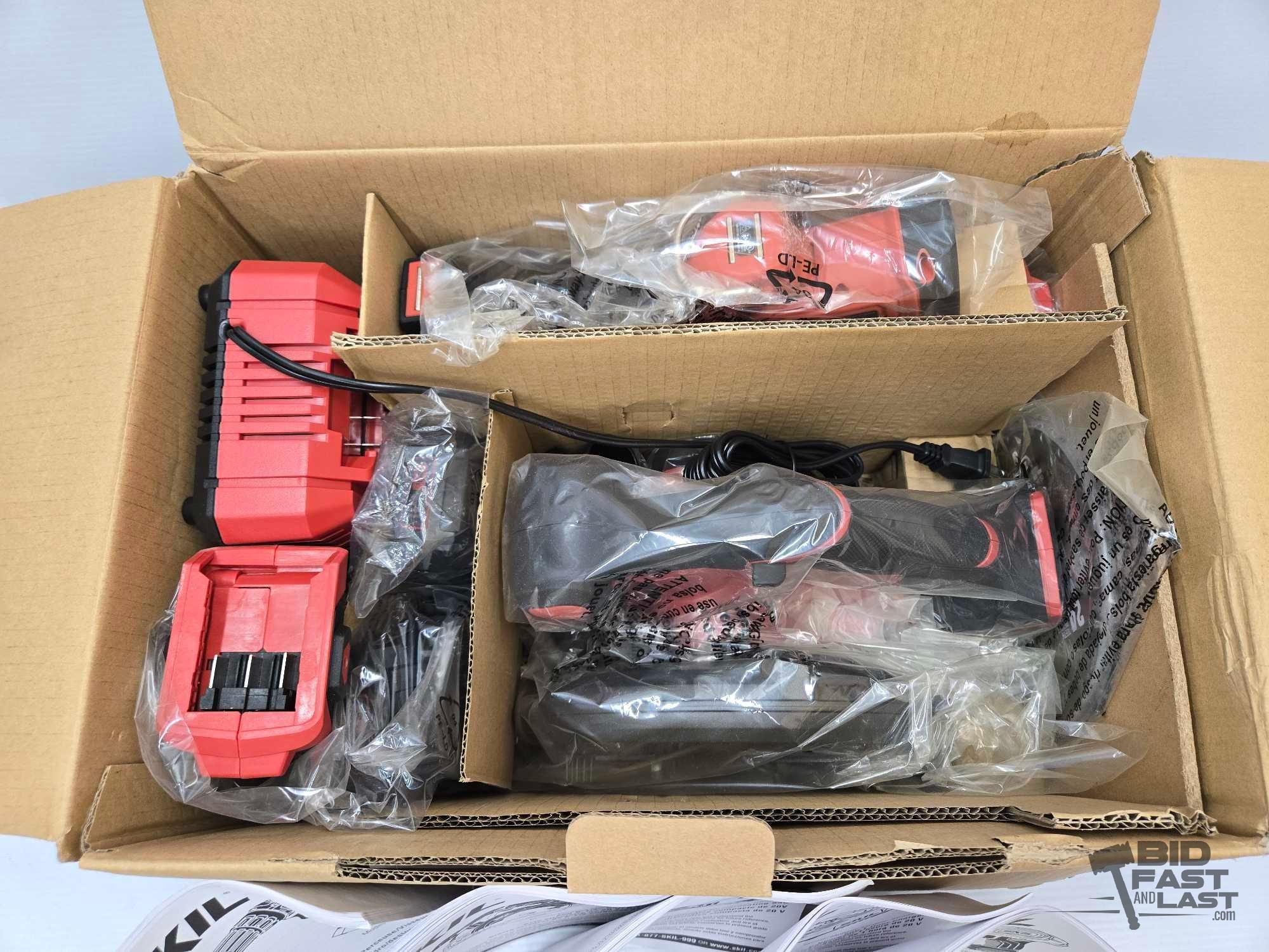 NEW!!! Skil 20V 4-Tool Combo Kit