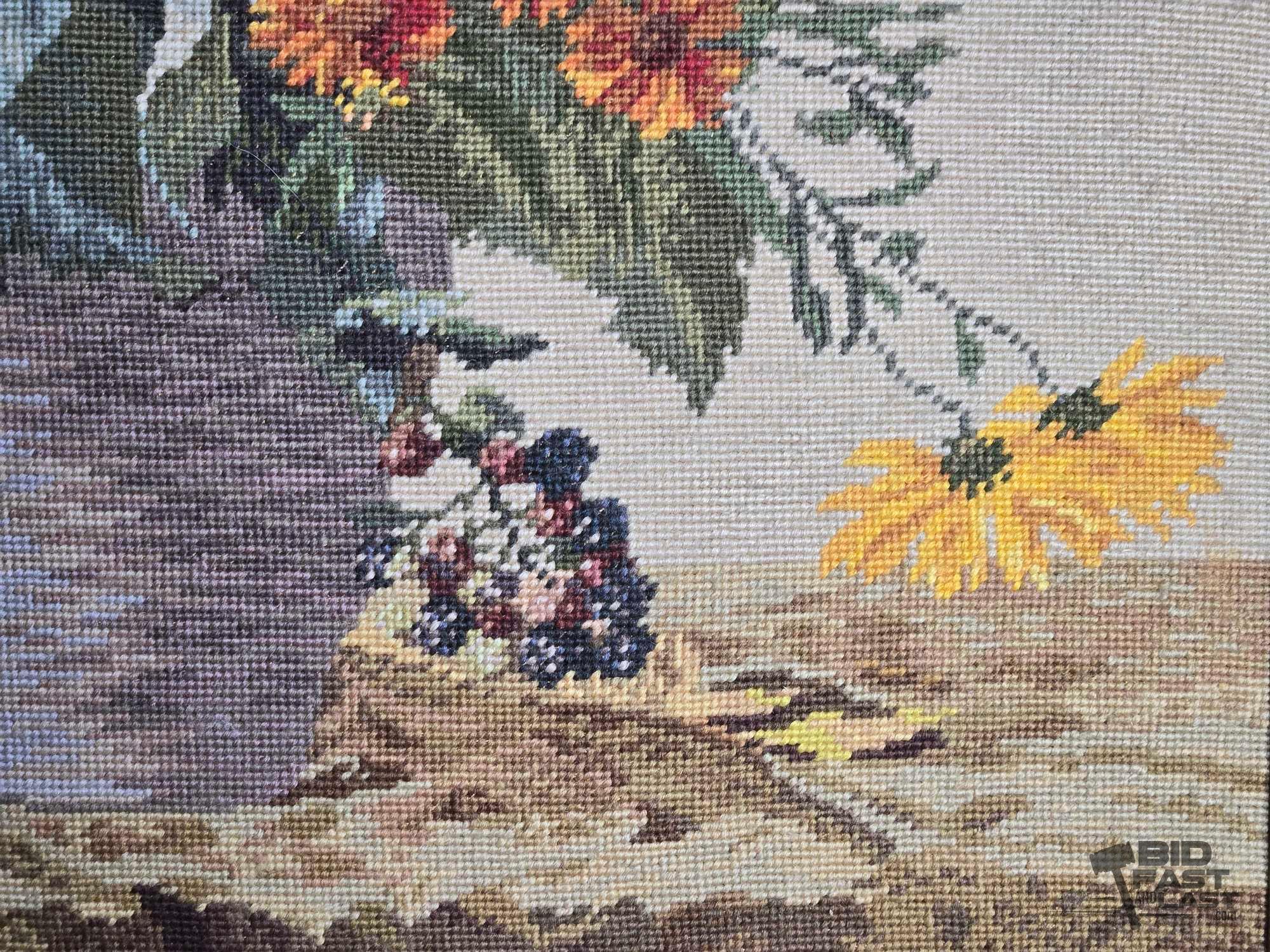 (3) Needle Point Art