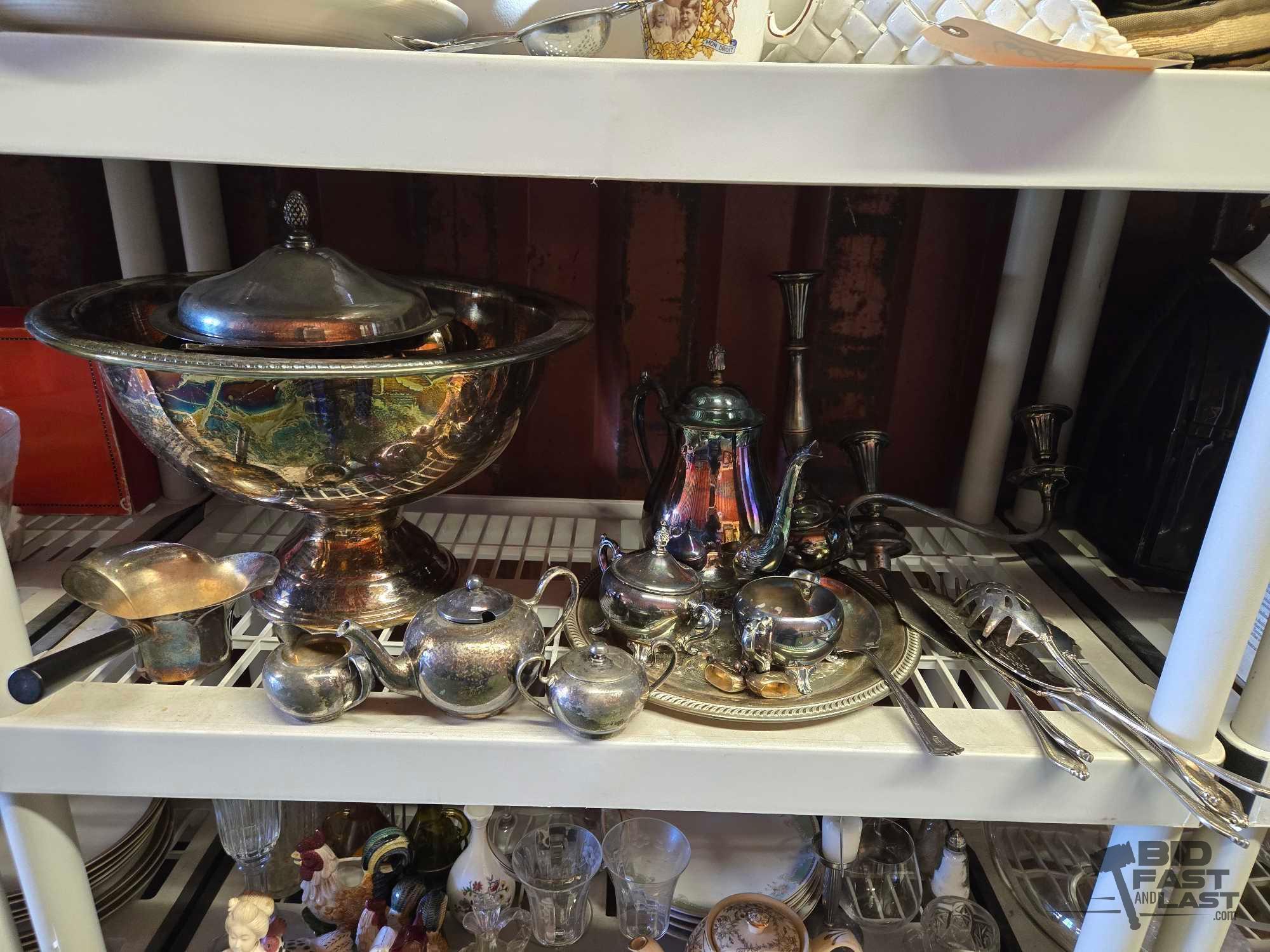 Silver Plated Dinnerware