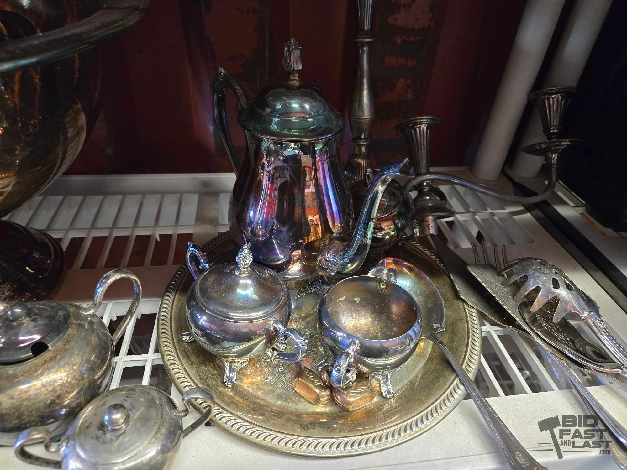 Silver Plated Dinnerware